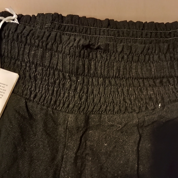 NWT Womens 2xl black wide legged ankle pants - Picture 8 of 8